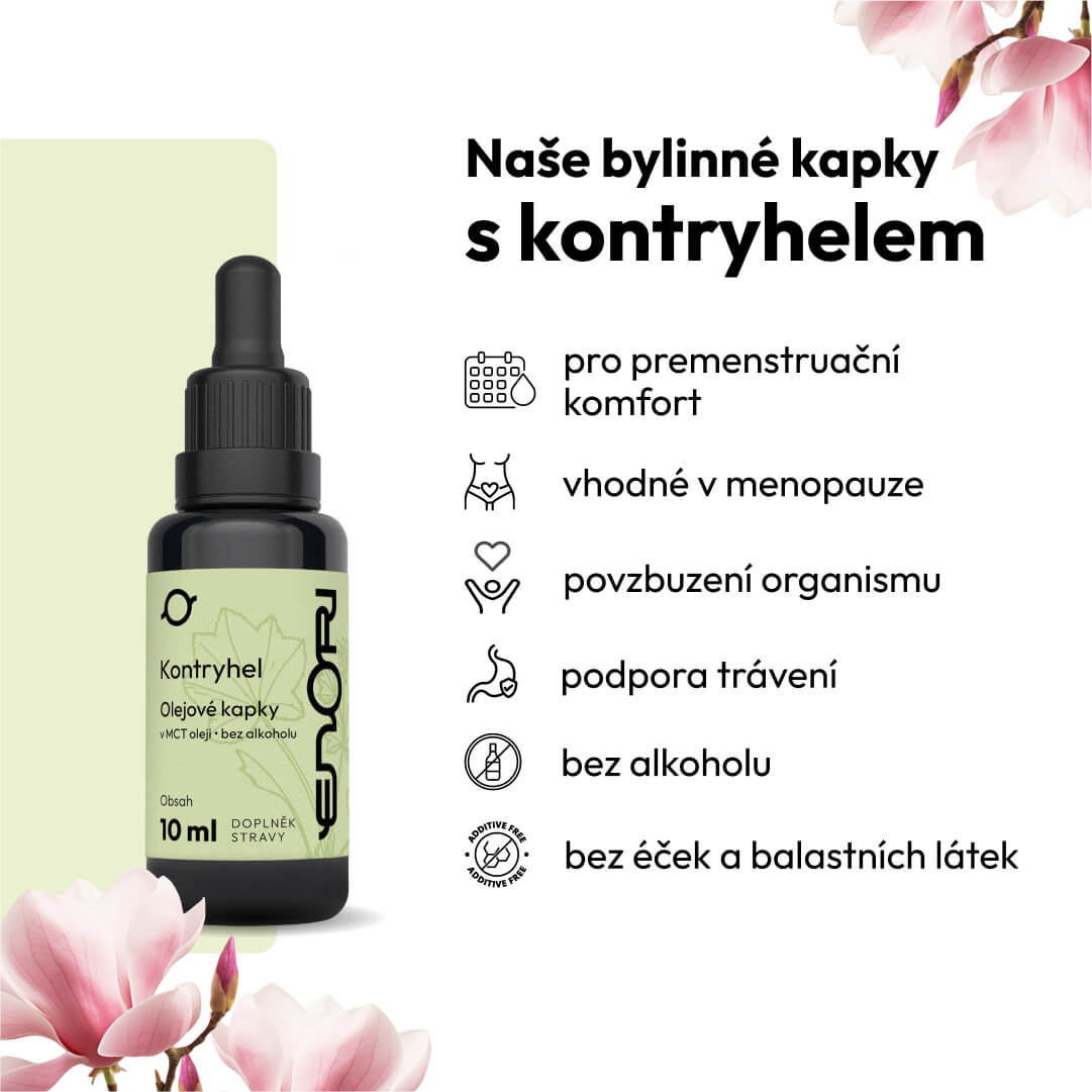 Bylinné kapky s kontryhelem